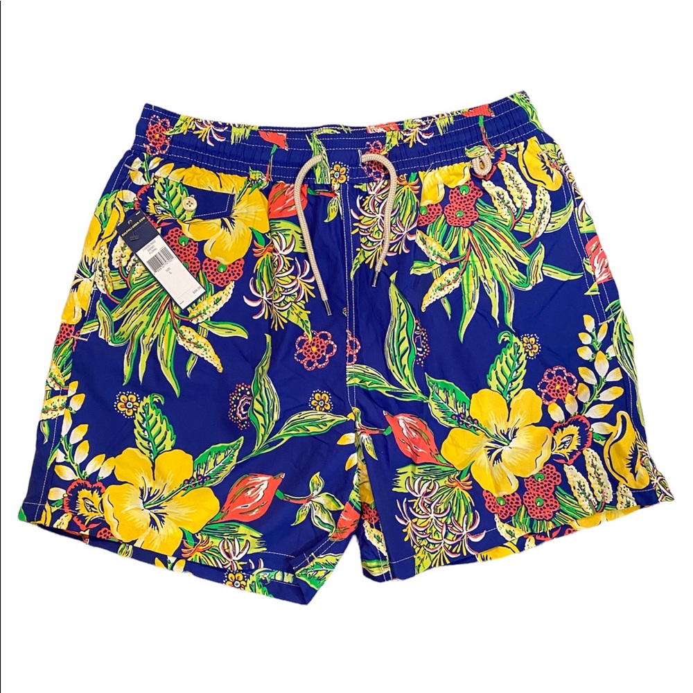 🦖POLO RALPH LAUREN SWIM FLORAL SHORT